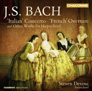Bach: "Italian" Concerto, "French" Overture & Other Works for Harpsichord album