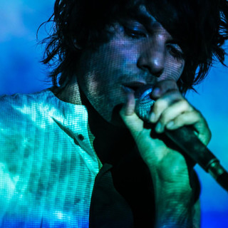 Curtain Blue Photo