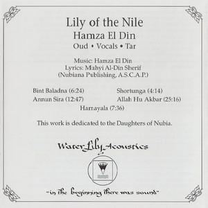 Lily of the Nile cover