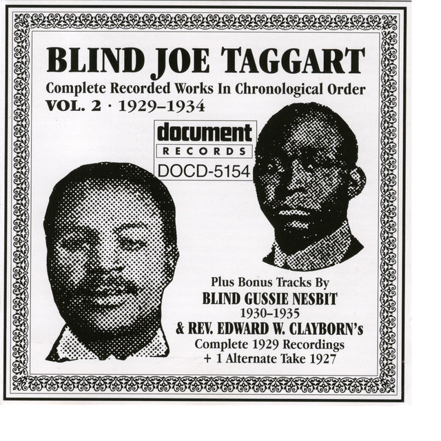 Blind Joe Taggart Photo