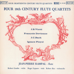 18th-Century Flute Quartets Albumcover