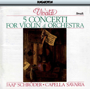 5 Concerti for Violin and Orchestra cover