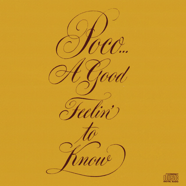 A Good Feelin' To Know cover