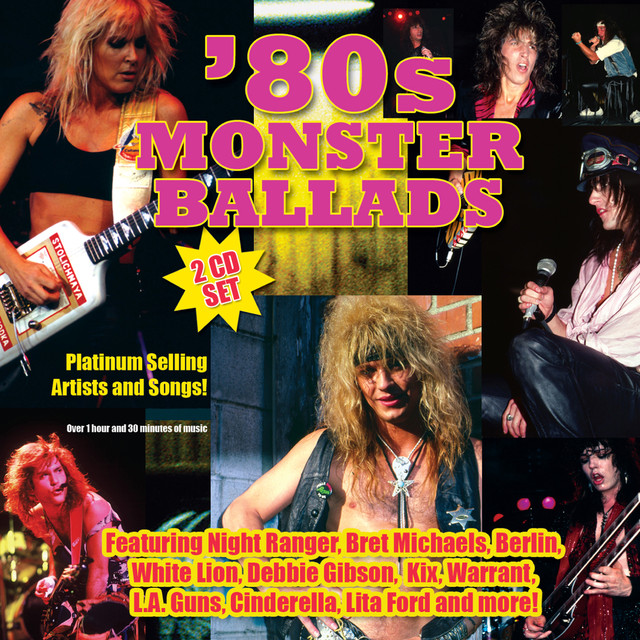 80s Monster Ballads cover