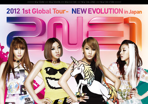 2NE1 2012 1st Global Tour - NEW EVOLUTION in Japan album