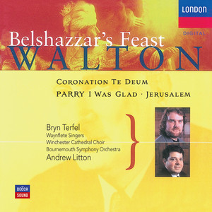 Walton: Belshazzar's Feast; Coronation Te Deum cover