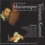 Claudio Monteverdi: Mariavesper Albumcover