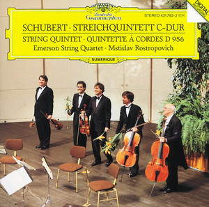 Schubert: String Quintet cover