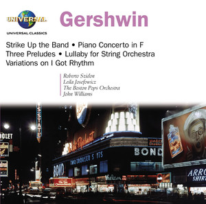 Gershwin: Piano Concerto in F/Etc album