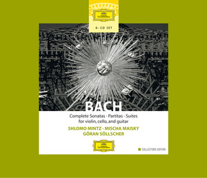 Bach: Complete Sonatas, Partitas & Suties for Violin, Cello & Guitar cover