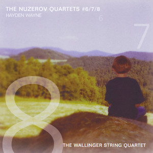 The Nuzerov Quartets, No. 6, 7 & 8 Albumcover