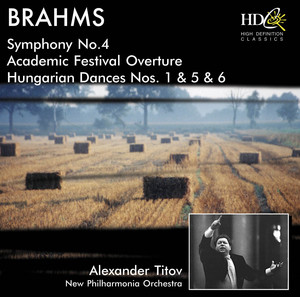 Symphony no. 4 in E minor, op. 98 / Academic Festival Overture cover