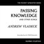 Passing Knowledge & Other Songs Albumcover