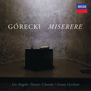 Górecki: Miserere album