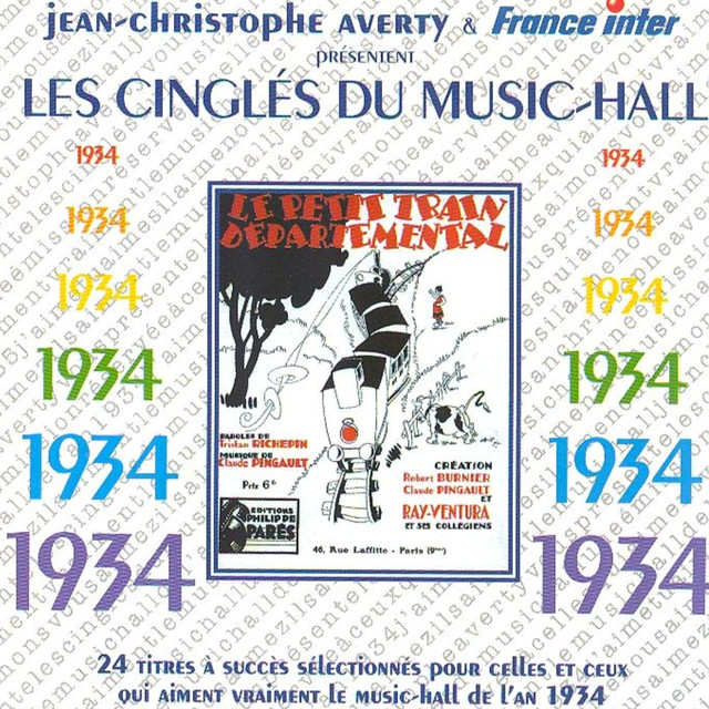 Les Cinglés Du Music Hall 1934 (24 Titres à Succès) cover