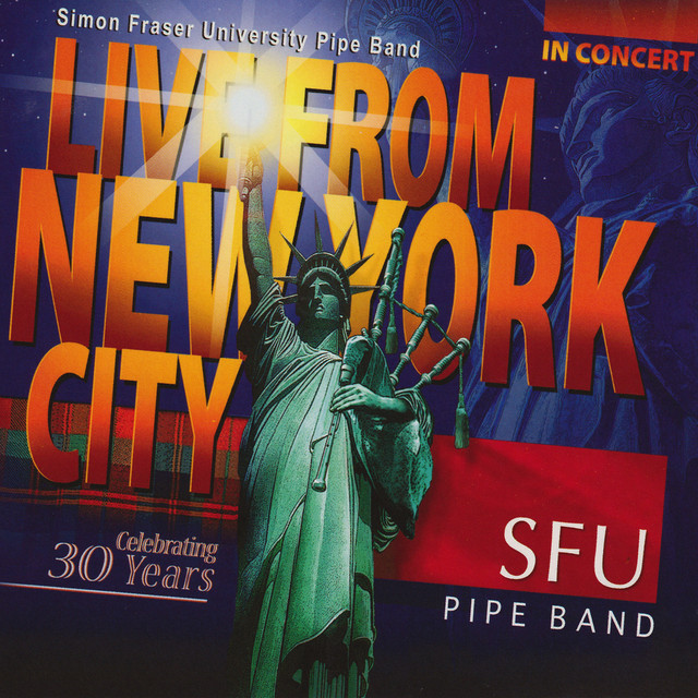 Simon Fraser University Pipe Band Photo