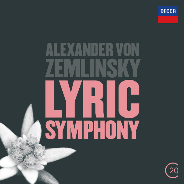 Zemlinsky: Lyric Symphony Albumcover