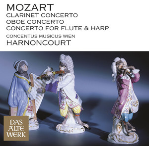 Clarinet Concerto / Oboe Concerto / Concerto for Flute & Harp cover