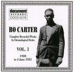 Bo Carter Vol. 1 (1928 - 1931) cover