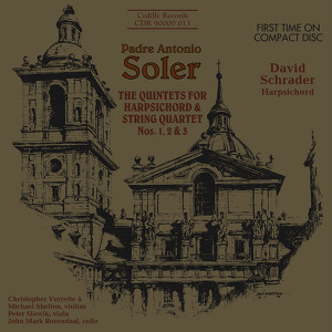 Soler: Quintets for Harpsichord and Strings Albumcover