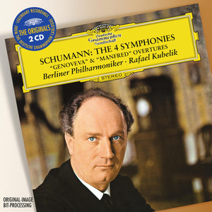 The Four Symphonies / Overtures: Genoveva, Manfred cover