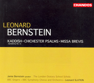 Kaddish / Chichester Psalms / Missa Brevis cover