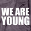 We Are Young - Single Albumcover