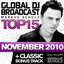 Global DJ Broadcast Top 15 - November 2010 cover
