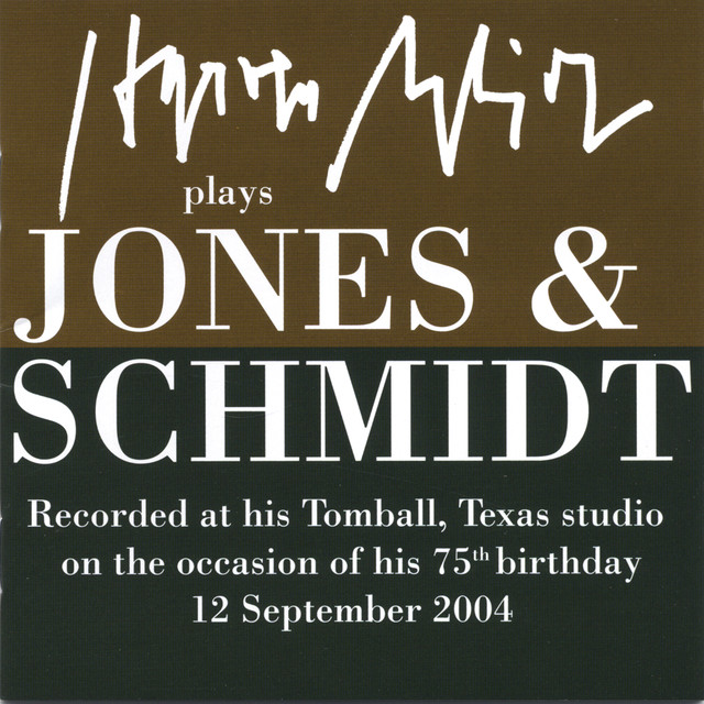 Harvey Schmidt Plays Jones And Schmidt cover