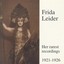 Frida Leider - Her rarest recordings 1921-1926 Albumcover