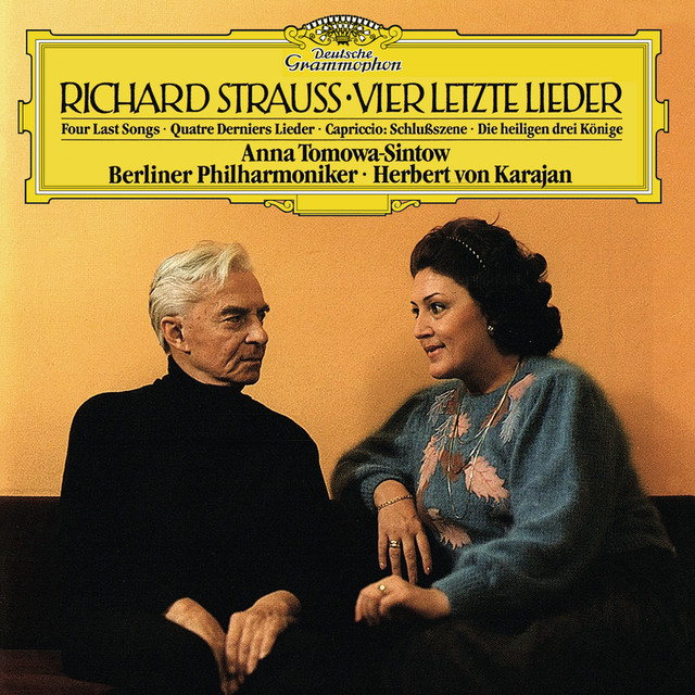 Strauss, R.: Vier letzte Lieder, TrV 296; 6. Die heiligen drei Könige aus Morgenland, Sechs Lieder, Op.56; Capriccio, Op.85 Albumcover