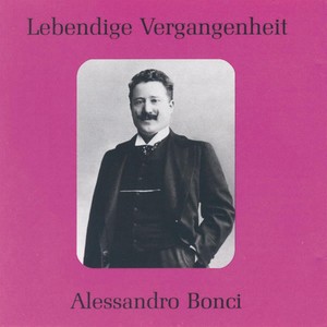 Lebendige Vergangenheit - Alessandro Bonci Albumcover