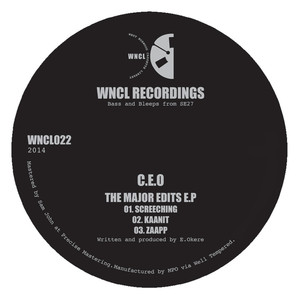 The Major Edits EP Albumcover