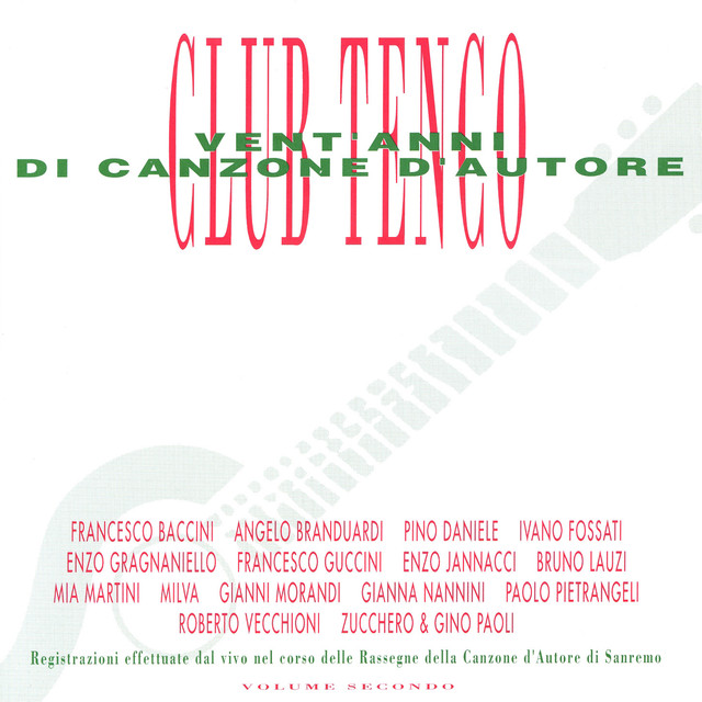 Vent'anni Di Canzone D'autore (volume 2) cover