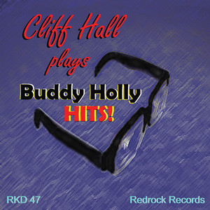 Cliff Hall plays Buddy Holly Hits Albumcover