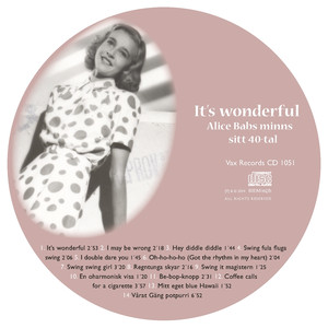 Vi minns Alice Babs 1924-2014: Alice Babs minns sitt 40-tal album