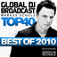 Global DJ Broadcast Top 40 - Best of 2010 cover
