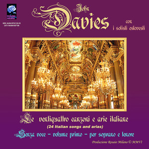 24 Italian Songs and Arias - Backing Tracks - Volume 1 - High Keys Albumcover