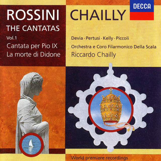 Rossini: Cantatas Vol. 1 - La Morte di Didone; Cantata per Pio IX Albumcover