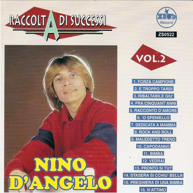 Raccolta di successi, vol. 2 (The Best of Nino D'Angelo Collection) Albumcover