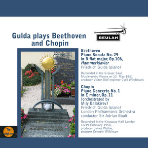 Gulda Plays Beethoven and Chopin album