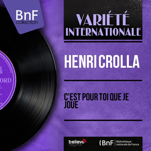C'est pour toi que je joue (Mono Version) cover