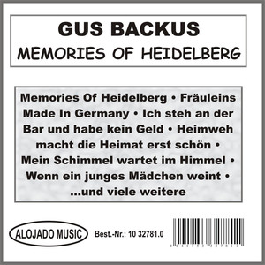 Memories Of Heidelberg cover