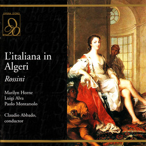 Rossini: L'italiana in Algeri cover