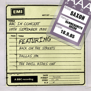 BBC In Concert [18th September 1985] album