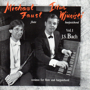 Sonatas for Flute and Harpsichord by J. S. Bach, Vol. 1 Albumcover