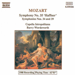 Symphonies nos. 35 & 39 cover