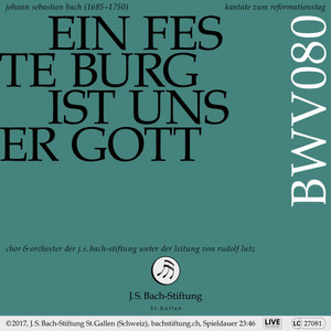 Bachkantate, BWV 80 - Ein feste Burg ist unser Gott (Live) album