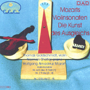 The Art Of Balance - Mozarts Violin Sonatas Albumcover