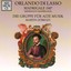 Lasso: Madrigali novamente composti for 4-6 Voices Albumcover